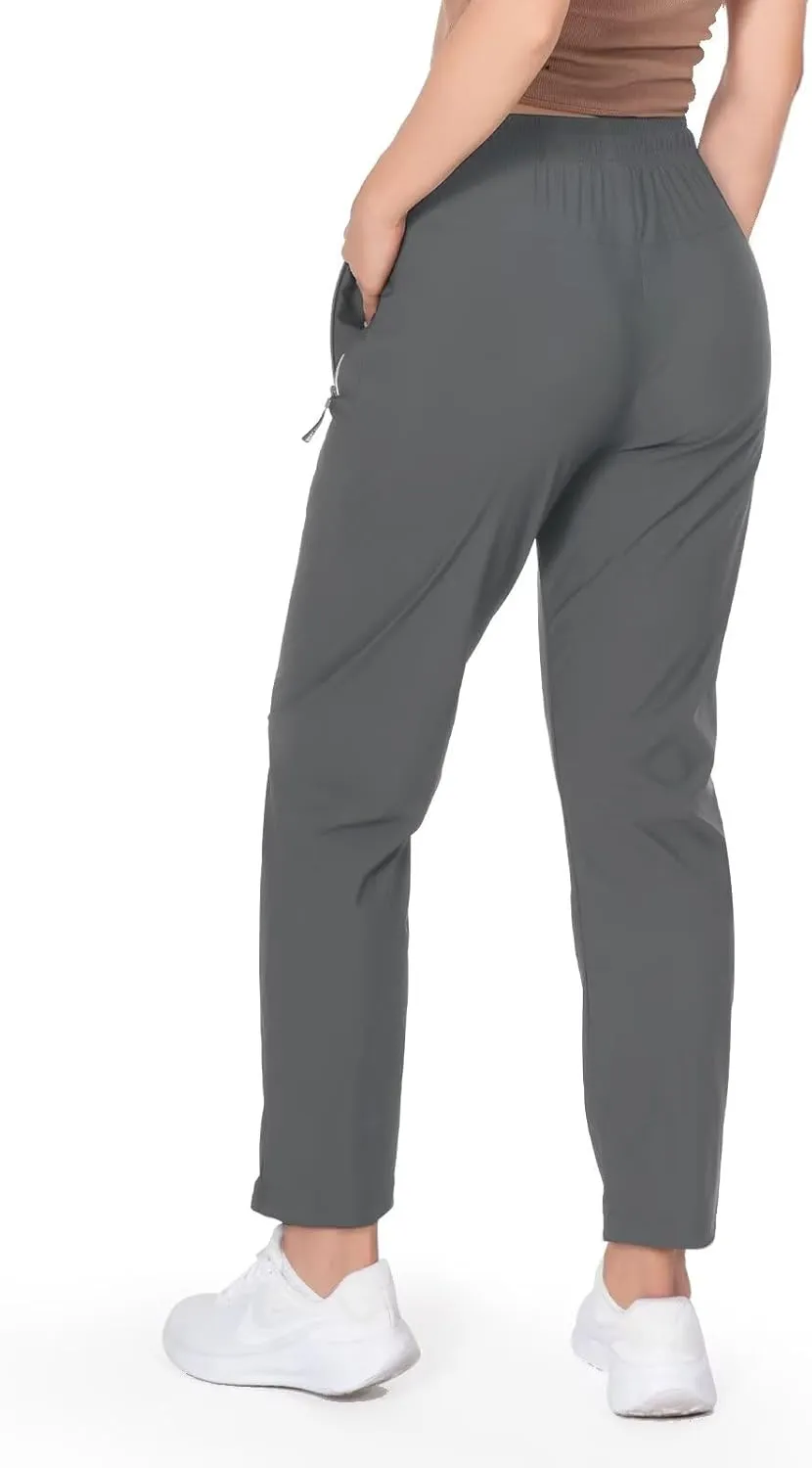 2025 Upgrade Stretch Active Pants for Women Over 50, Women's Hiking Cargo Travel Pants Women