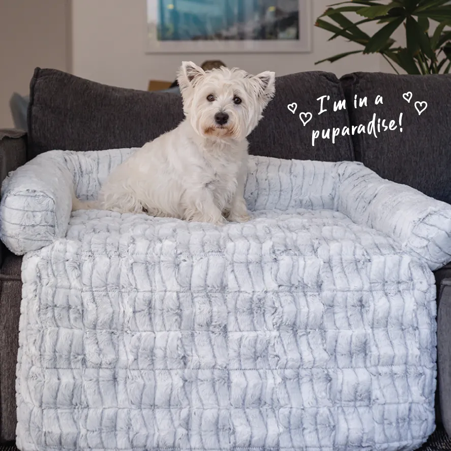 3-in-1 Couch n’ Car Cover Pet Bed - Cloud