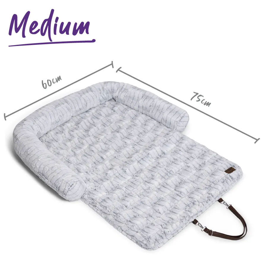 3-in-1 Couch n’ Car Cover Pet Bed - Cloud