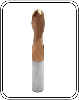 8 mm Carbide Ballnose 60 HRC PACK OF 1