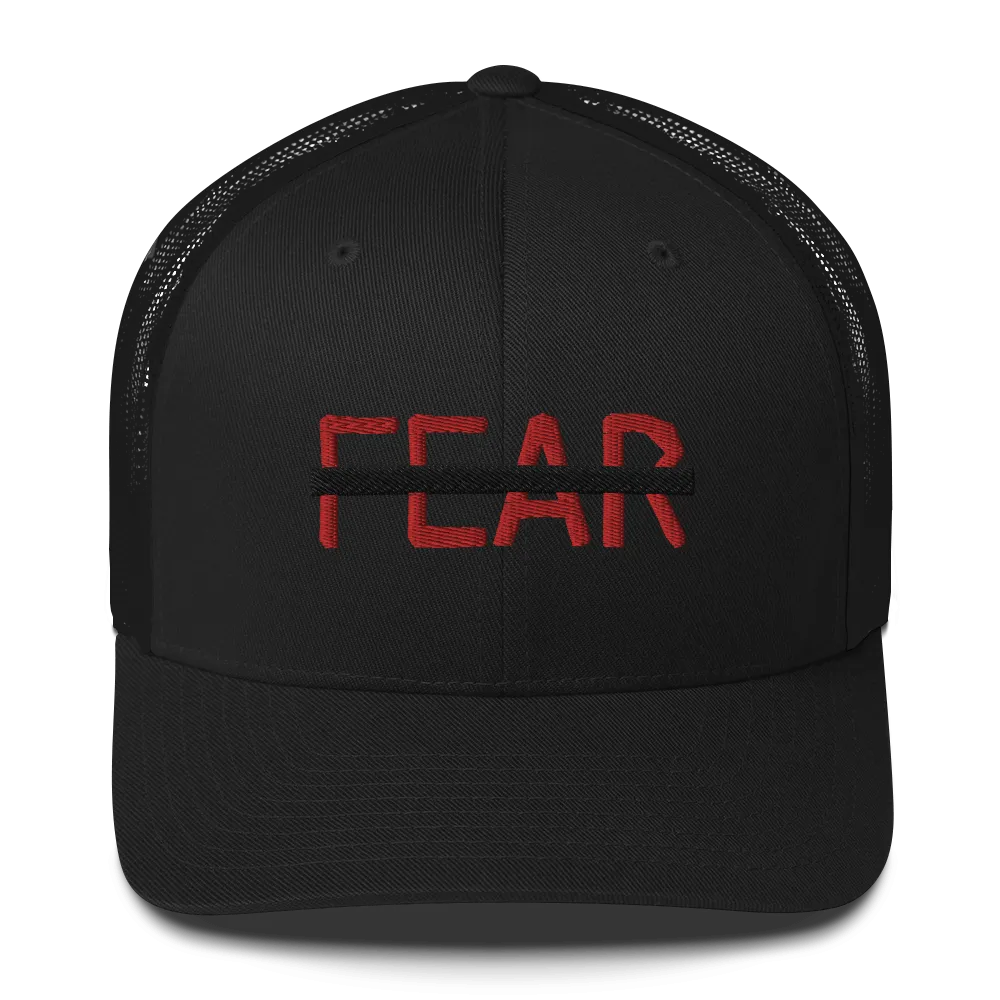 BALL GRIND - FEARLESS Black Strike Trucker Cap