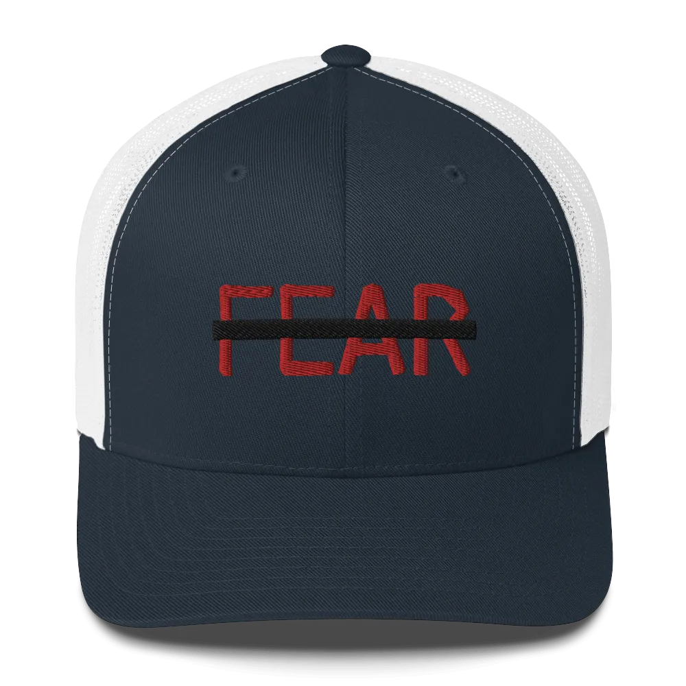 BALL GRIND - FEARLESS Black Strike Trucker Cap