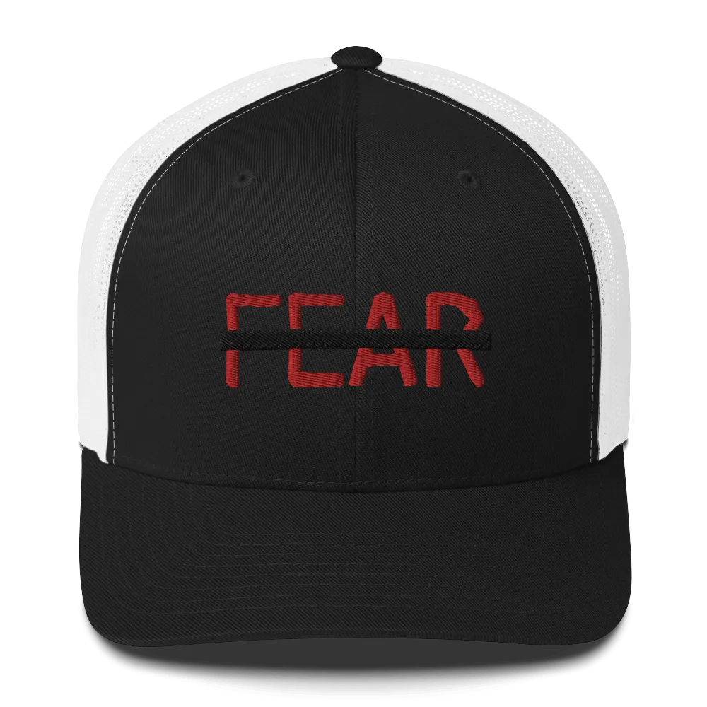 BALL GRIND - FEARLESS Black Strike Trucker Cap