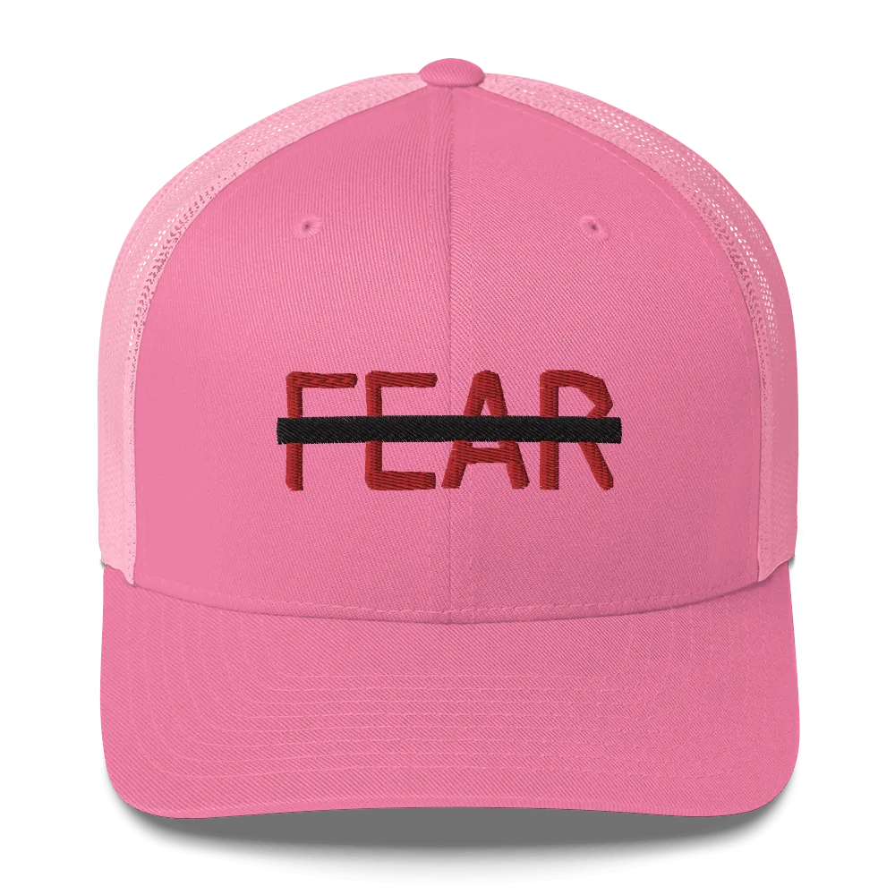 BALL GRIND - FEARLESS Black Strike Trucker Cap