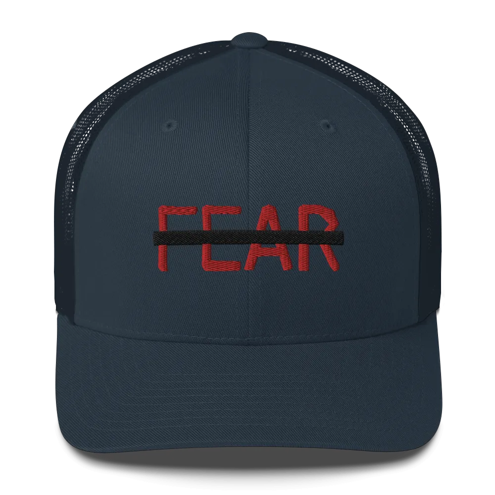 BALL GRIND - FEARLESS Black Strike Trucker Cap