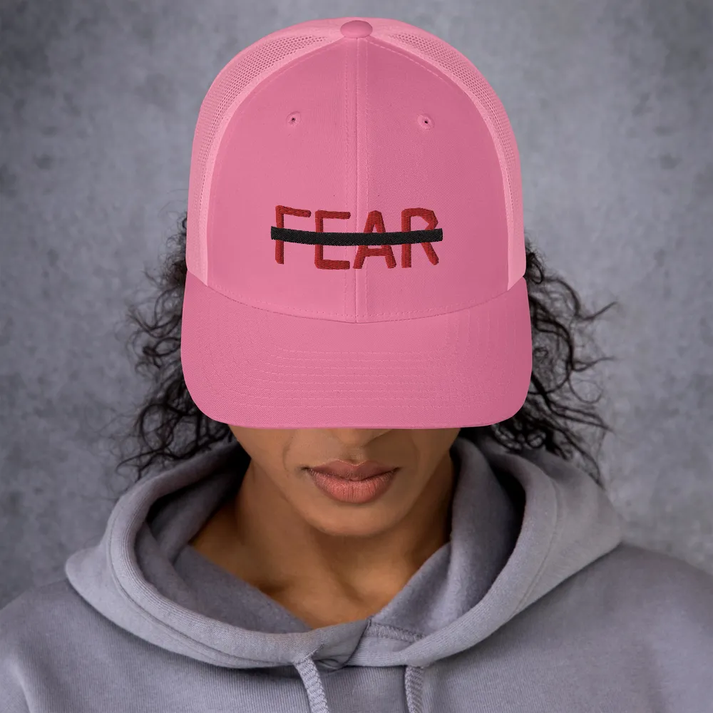 BALL GRIND - FEARLESS Black Strike Trucker Cap