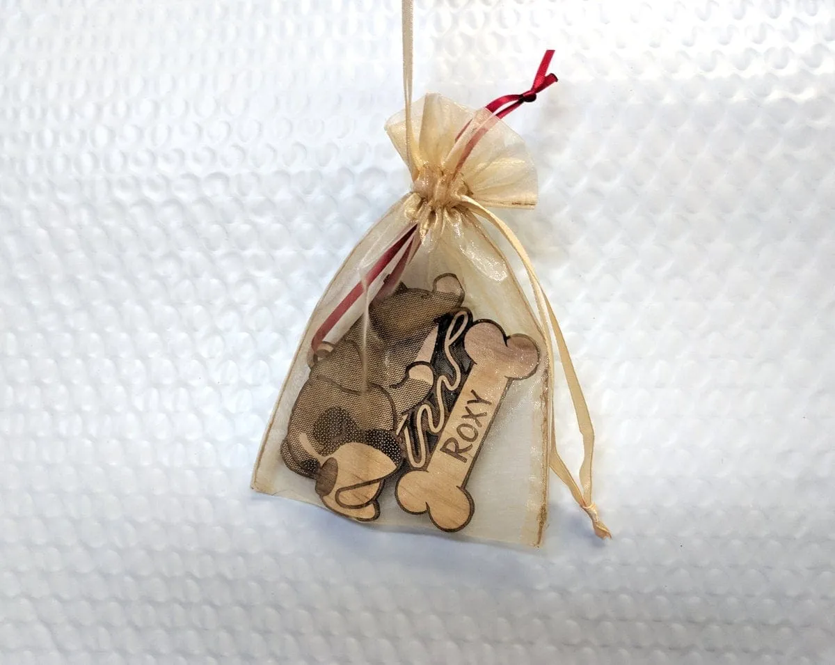 Boxer Custom Engraved Pet Christmas Ornament to Celebrate New Puppy into Family Couples Adopted Dog Gift for First Christmas Together Gifts