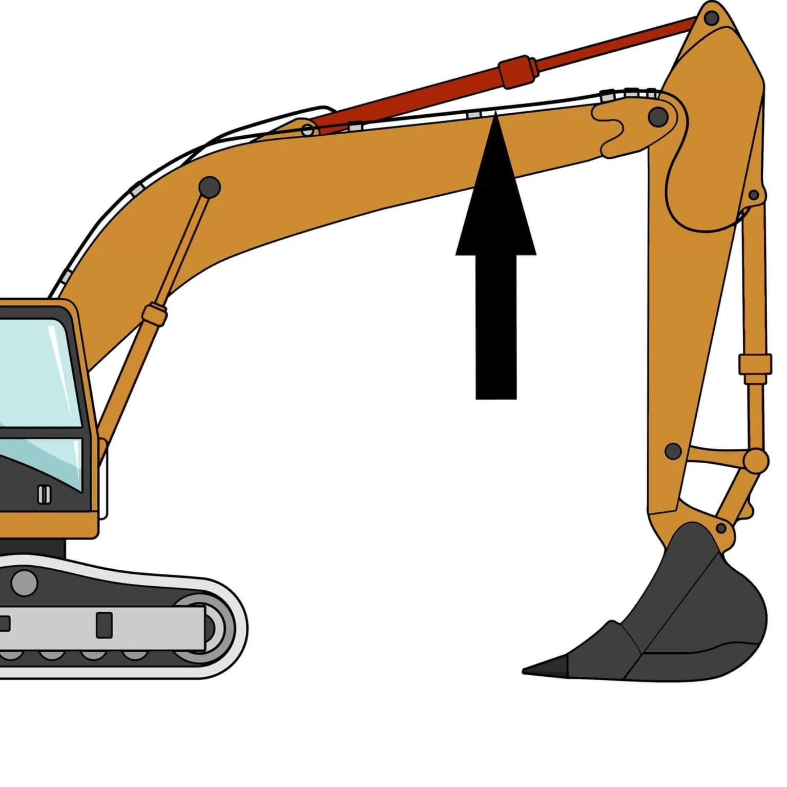 Cat 320D & 320D L Excavator Stick Seal Kit w/ 105mm Rod