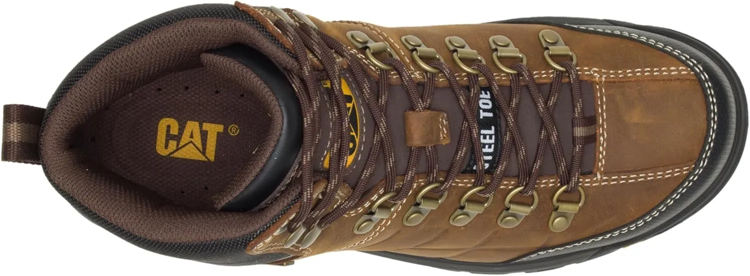 CAT Mens Threshold Waterproof Steel Toe Work Boot