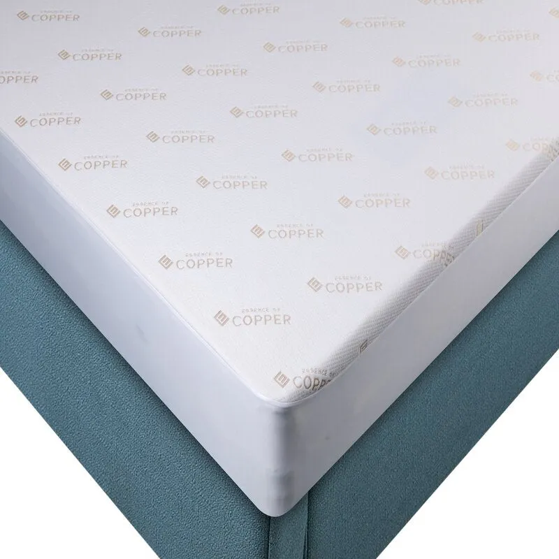 Copper Infused Mattress Protector, Queen,