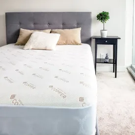 Copper Infused Mattress Protector, Queen,