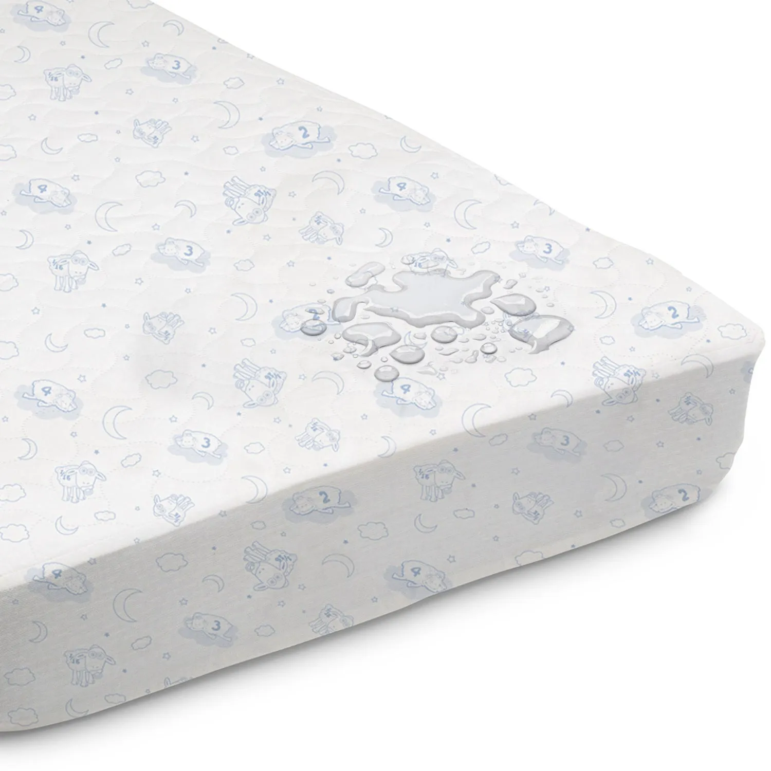 Deluxe Crib Mattress Pad - 2 Pack