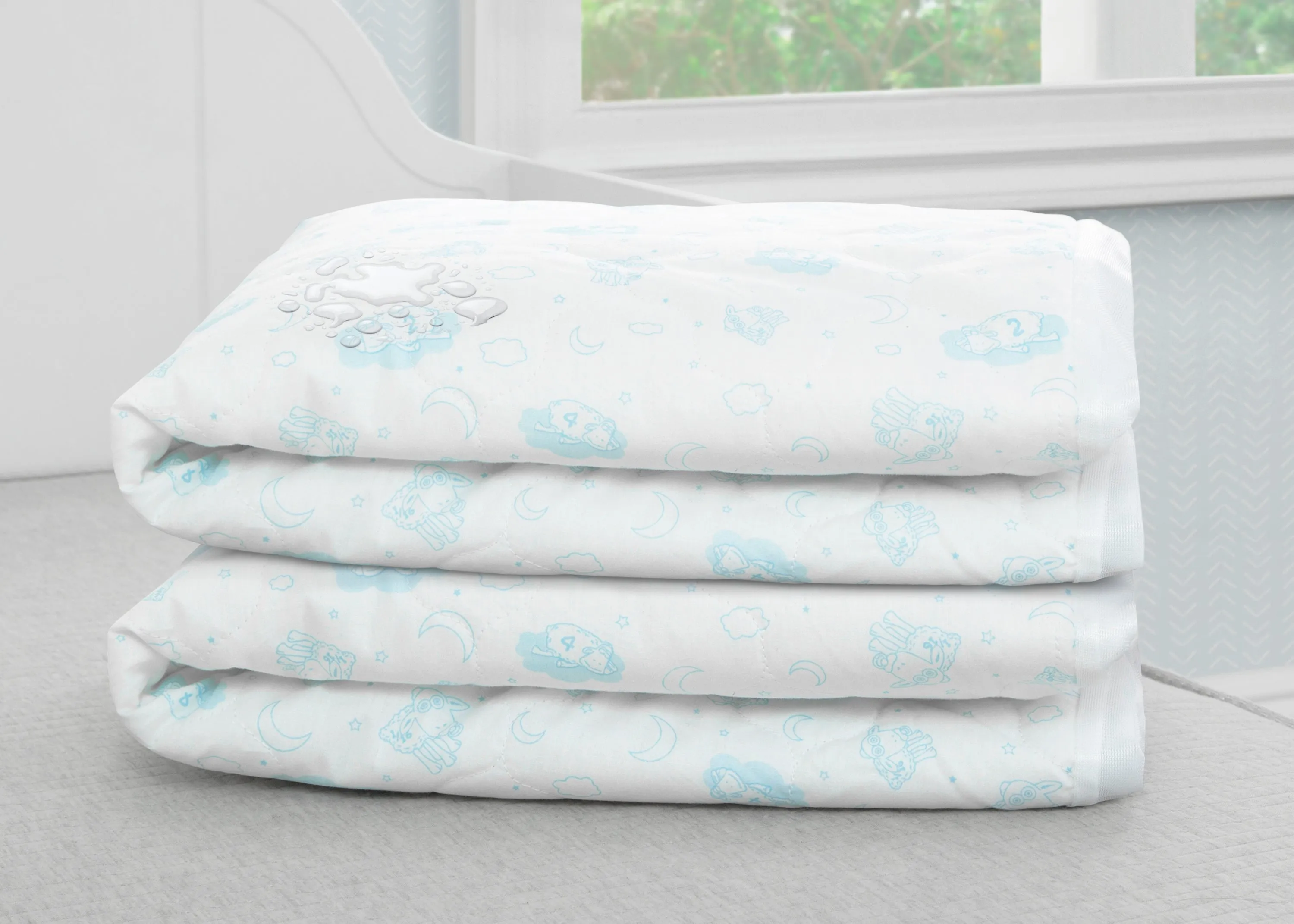 Deluxe Crib Mattress Pad - 2 Pack