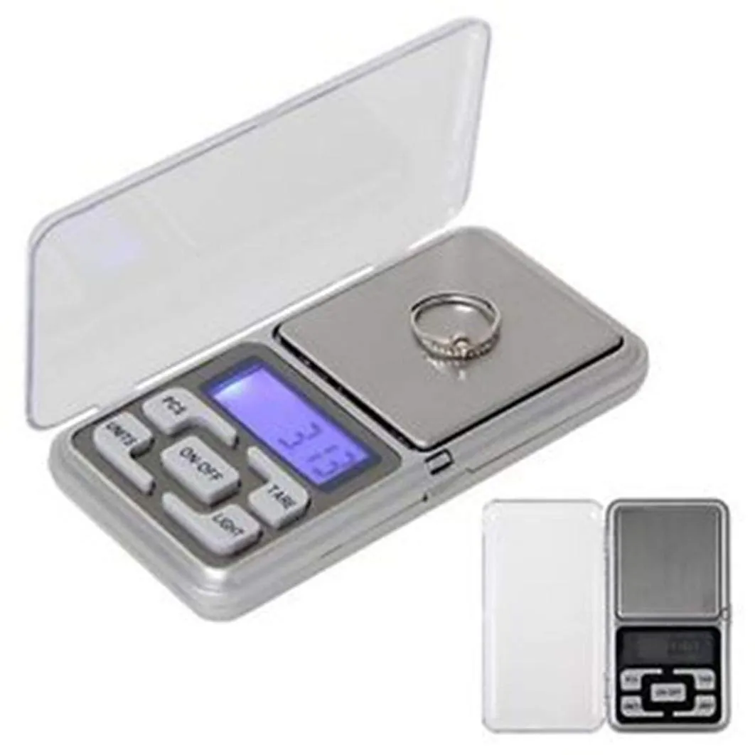 Electronic Pocket Scale MH Series, 200g (Silver)