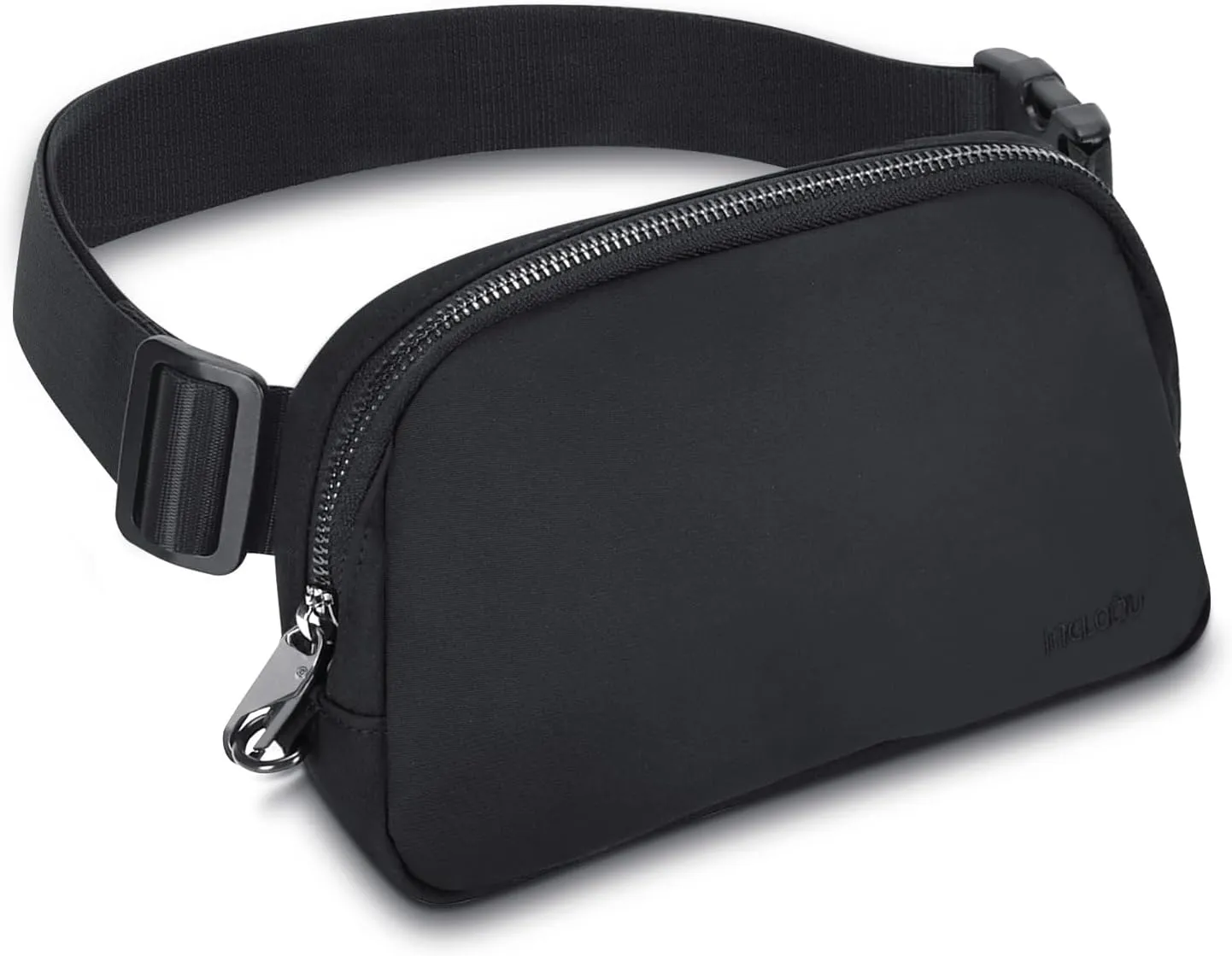 Fanny Pack with Anti Theft for Women Men, Unisex Small Crossbody Belt Bag for Traveling Hiking Running Workout, Everywhere Waist Bag Pack with Adjustable Strap - Black