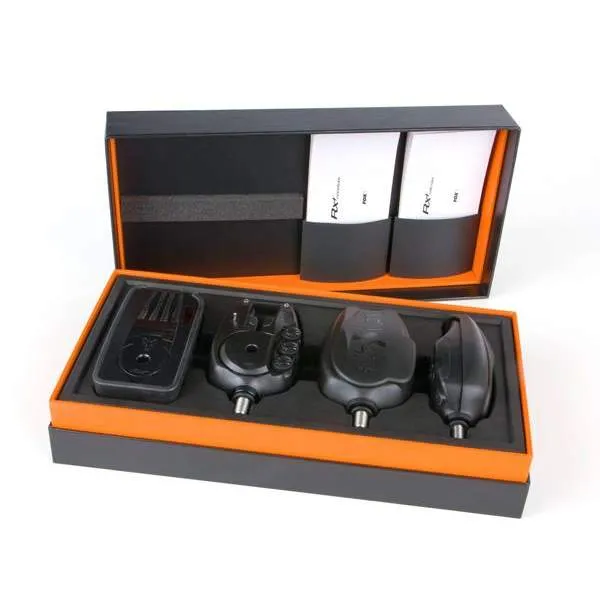 Fox RX  3 Rod Bite Alarm Set