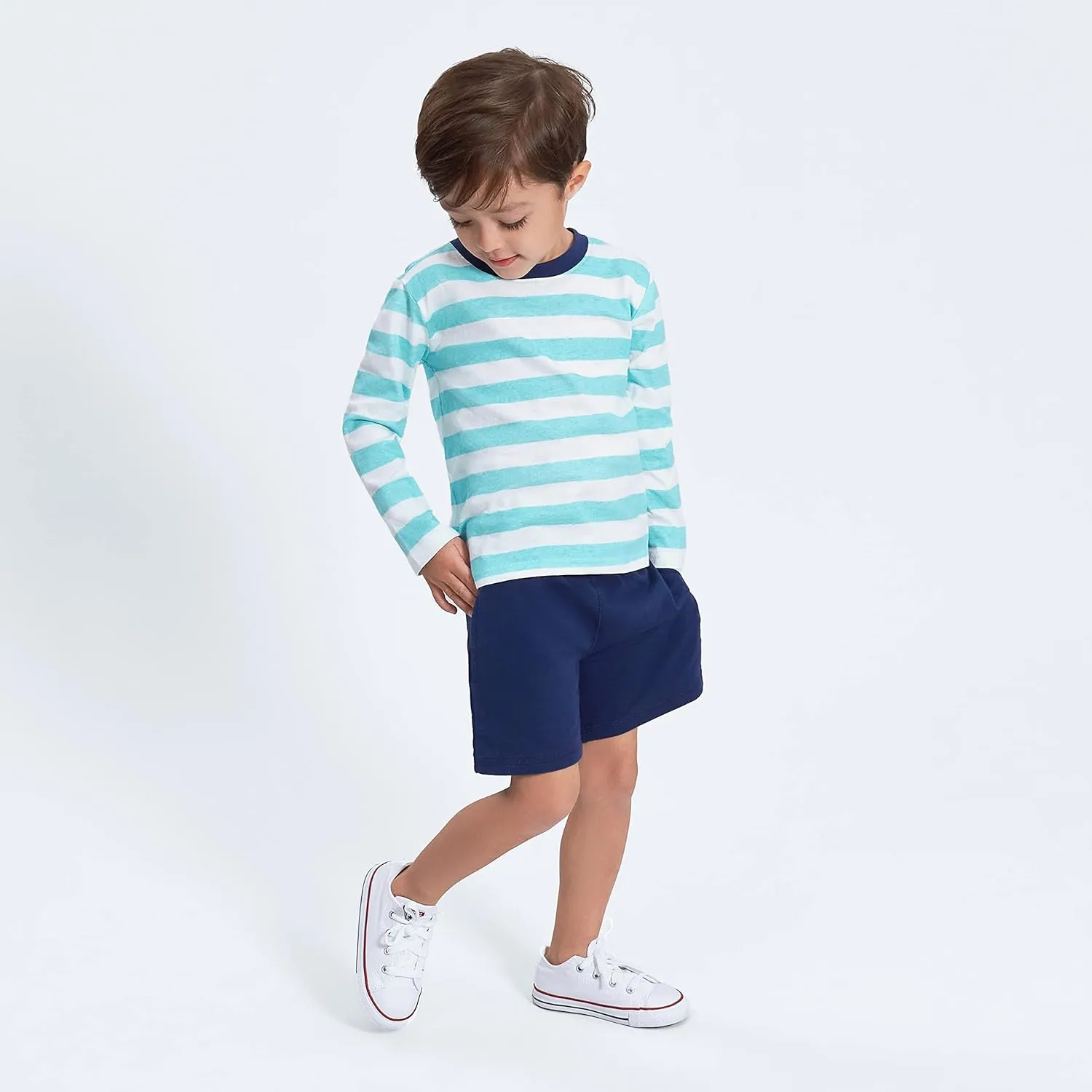 Gerber Baby Boys' Toddler 3-Pack Pull-on Knit Shorts