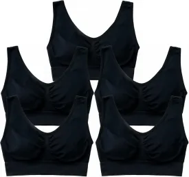 Hiking Gril Women's Comfort Wirefree Bralette Unpadded Sleep Yoga Bra