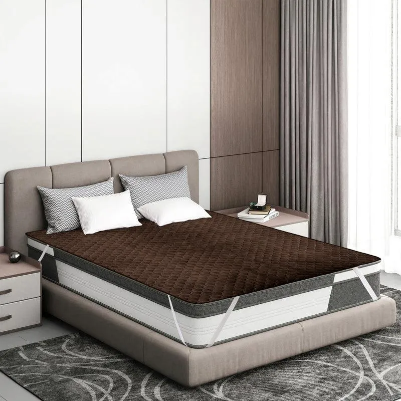 Ivago Mattress Protector - Brown