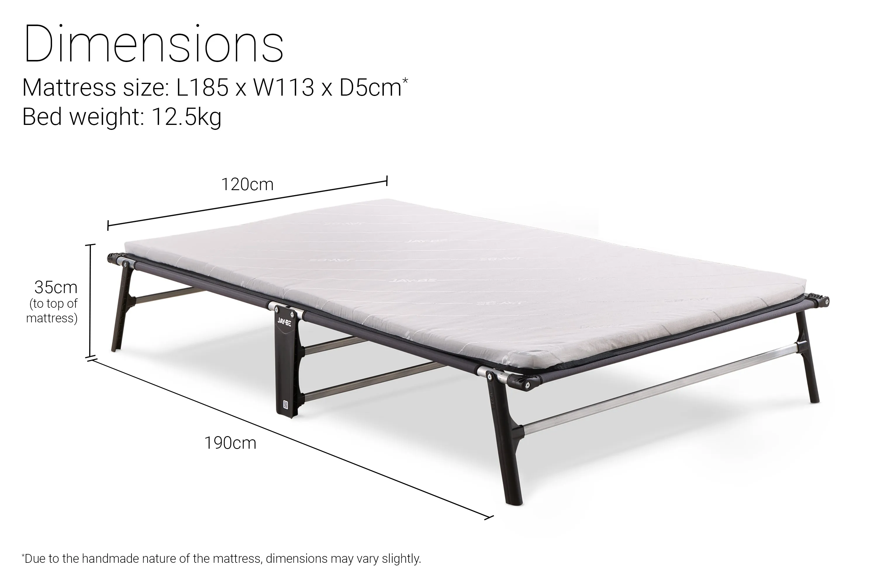 Jay-be - CE120 Compact - Small Double