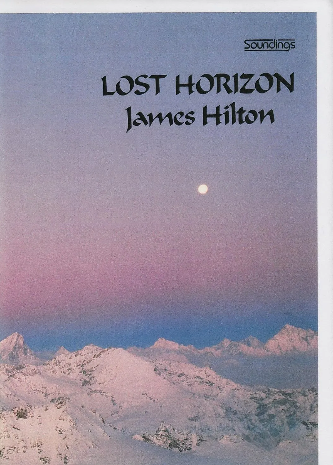 Lost Horizon Audio Cassette  Unabridged, November 1, 1988