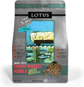 Lotus Small Bite Dry Dog Food, Sardine And Pollock, 4 Lb