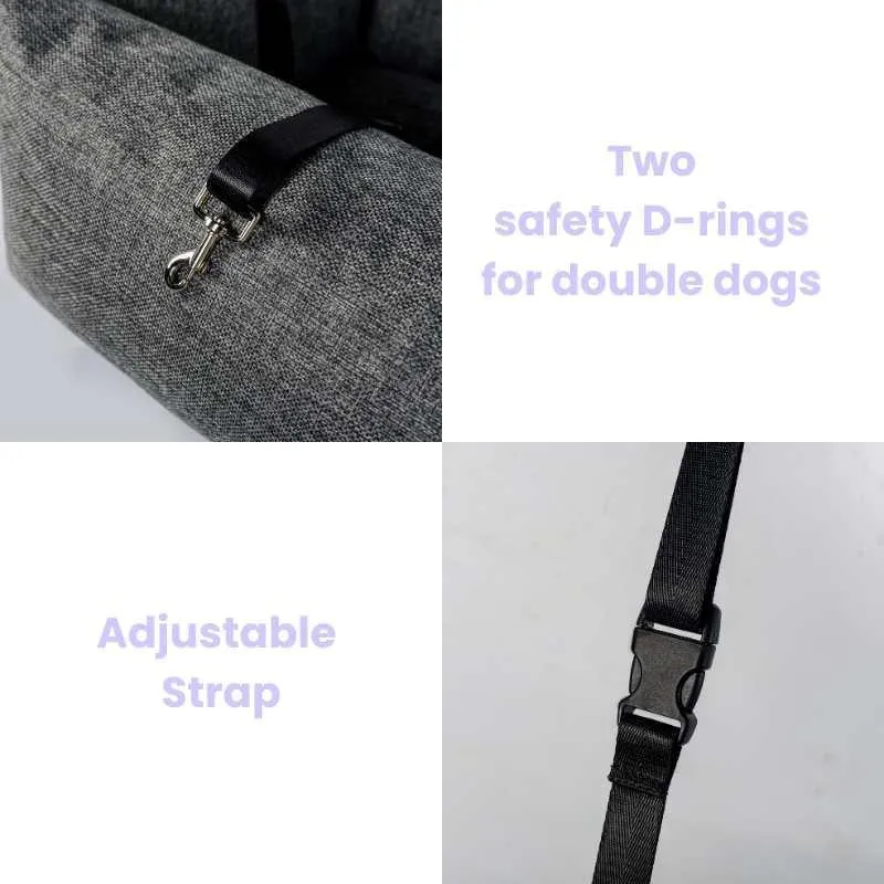 Luxury Large Dog Car Bed