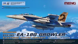 Meng LS-014 EA-18G Growler Electronic Attack Aircraft 1/48 Model Kit