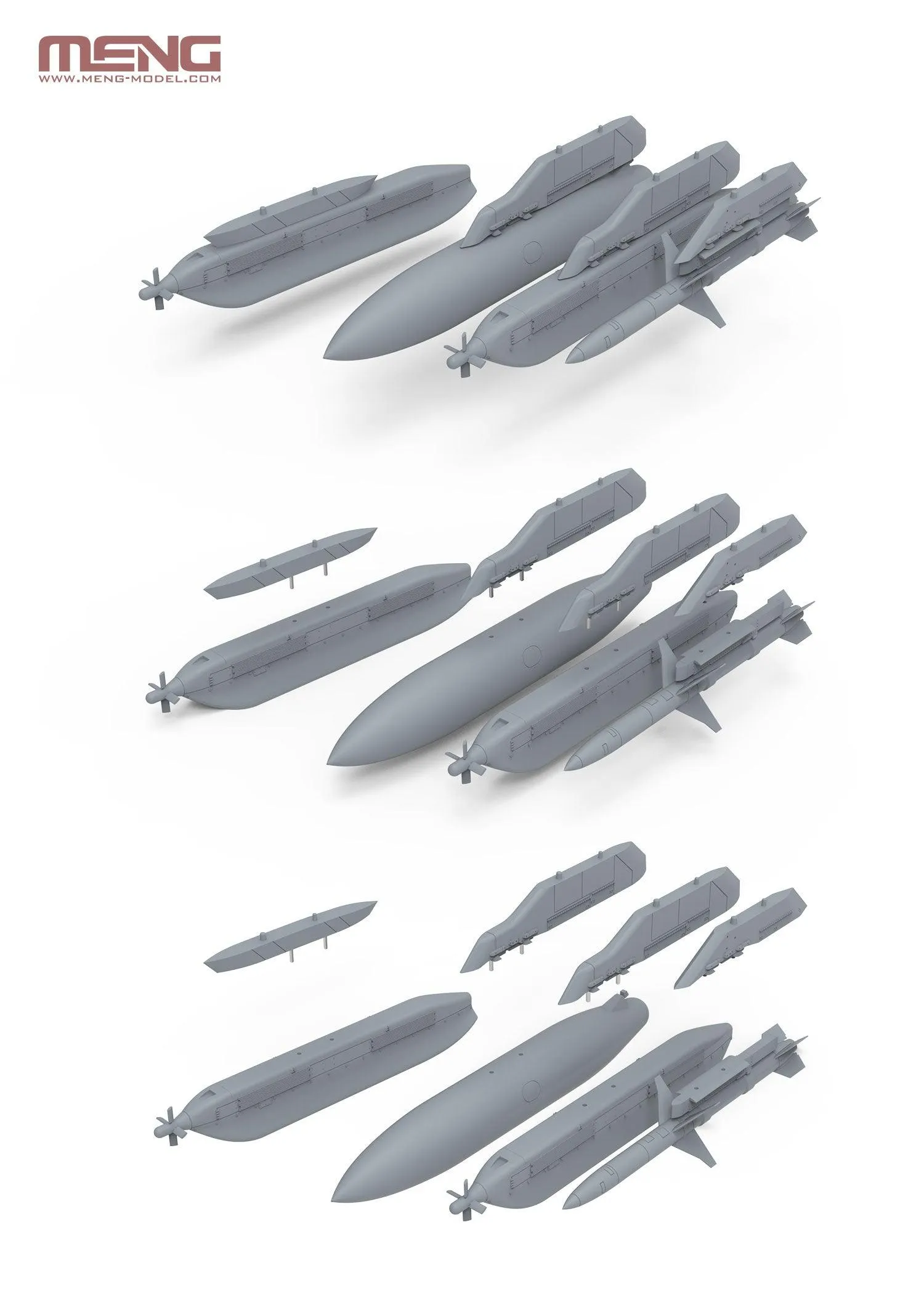 Meng LS-014 EA-18G Growler Electronic Attack Aircraft 1/48 Model Kit