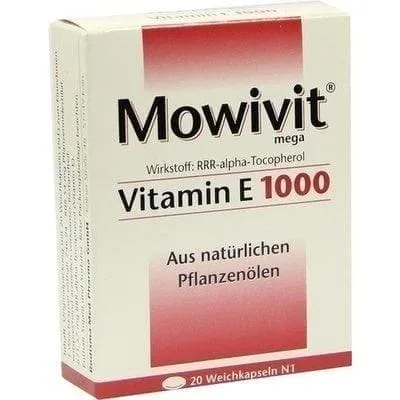 MOWIVIT Vitamin E deficiency 1000 capsules