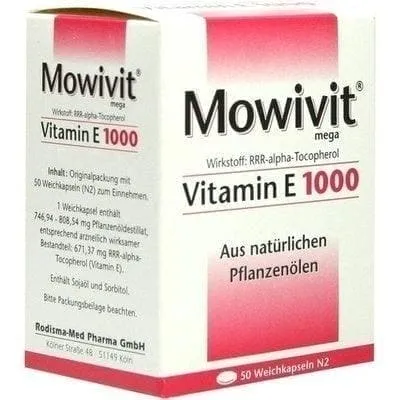 MOWIVIT Vitamin E deficiency 1000 capsules