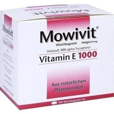 MOWIVIT Vitamin E deficiency 1000 capsules