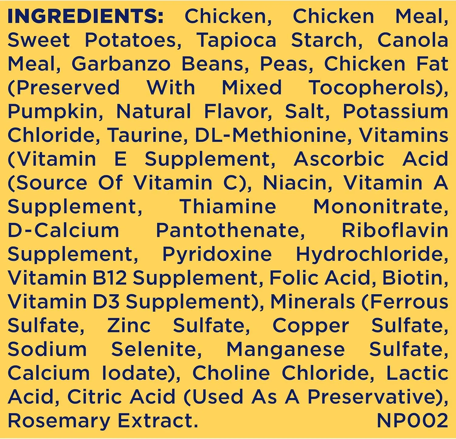 Natures Recipe Grain Free Small Breed Chicken, Sweet Potato & Pumpkin Recipe Dry Dog Food, 4 lb. Bag