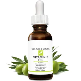 Organic Vitamin E Liquid Supplement 42.900 IU