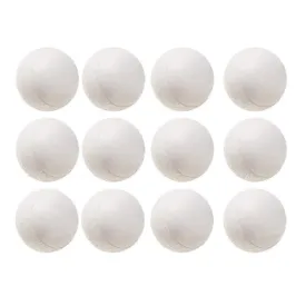 Plastic Cricket Ball For Kids- (White, Standard Size)