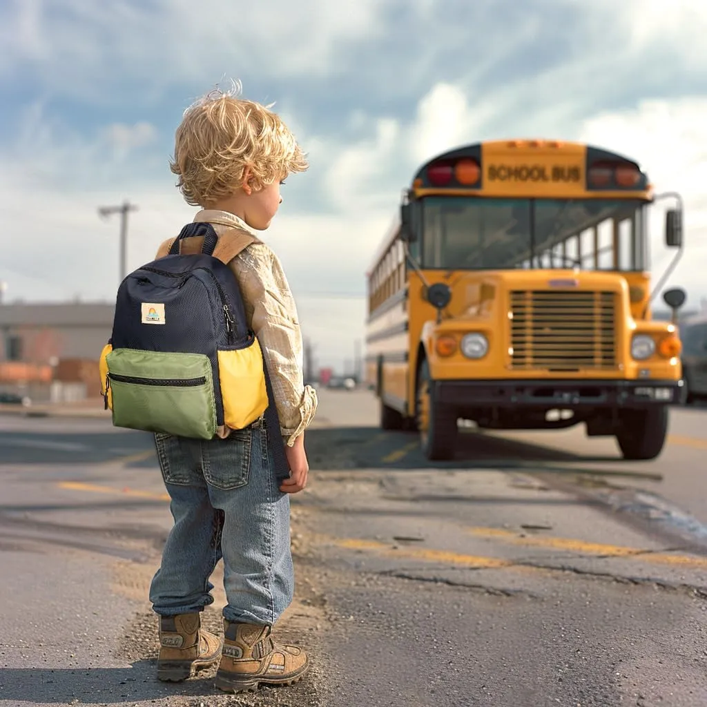 STEAMEDBUN Toddler Backpack for Boys 2-4: Kids Backpack Boys Girls - Preschool Kindergarten Daycare Backpacks - 12 inch
