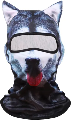 Winter Balaclava Cat Ski Mask Windproof with Ears Cute Full Face Shiesty Mask Animal Ski Face Mask for Outdoor Hiking Riding(1pc-Type-C)