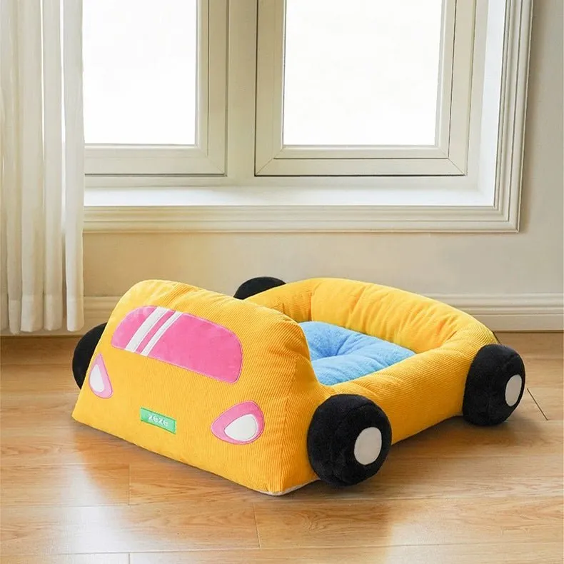 ZEZE Sports Car Pet Bed